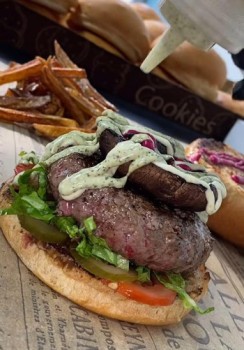 One burger