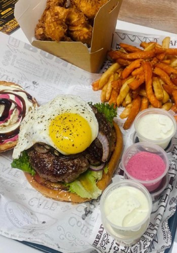 One burger
