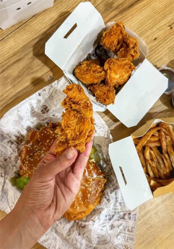 One burger
